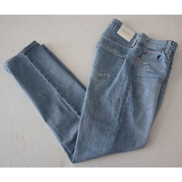 Paige Women's Sz 26 Blue Noella High-Rise Ankle Length Boyfriend Jeans $239 - Picture 8 of 9